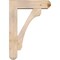 Ekena Millwork Legacy Craftsman Smooth Bracket w/ Offset Brace, Douglas Fir, 7 1/2"W x 28"D x 40"H BKT0806X28X40LEC04SDF - alternate 2